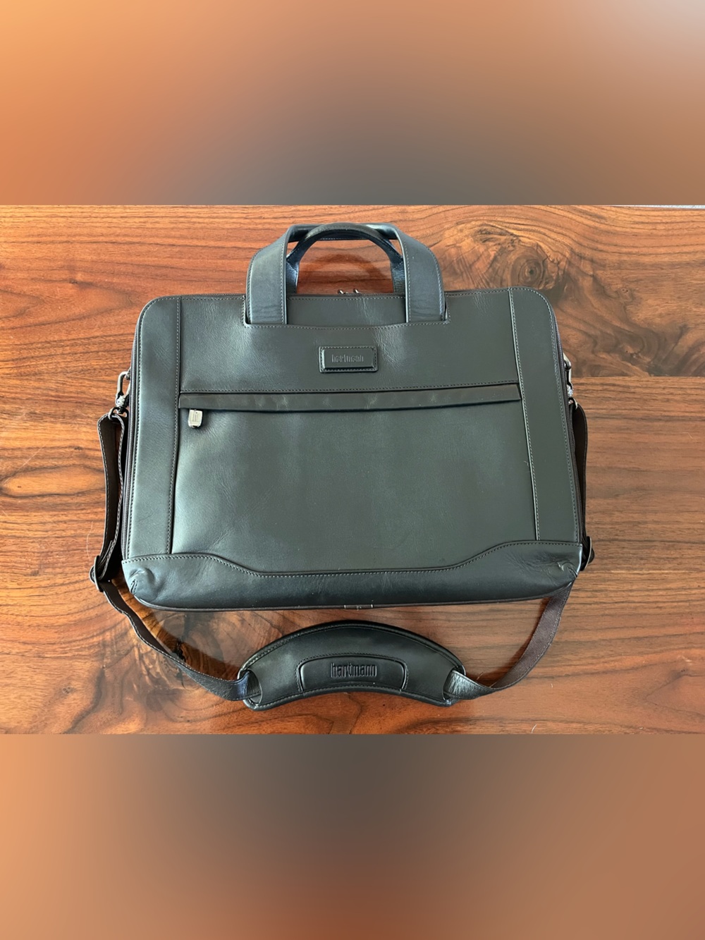 Hartmann Leather Briefcase